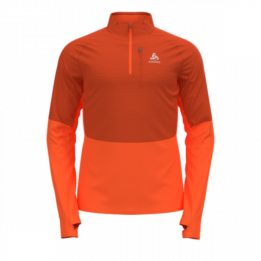 Pull Sesvenna Sl 1/2 Zip Pured Pumpkin Orange
