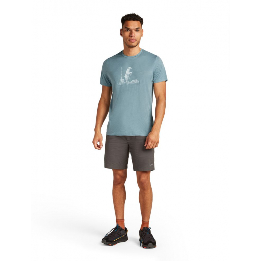 T-shirt Merino 150 Tech Lite Pol Paddle Blue Ash