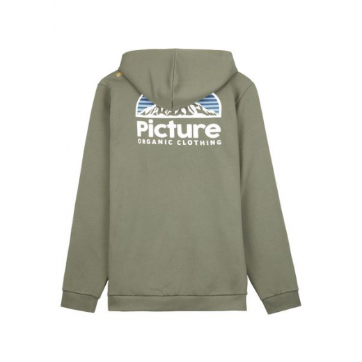 Sweat Hamelton Zip Hoodie Dusty Olive