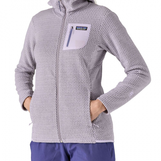 Polaire A Capuche R1 Air Full-zip Femme Foxglove Purple