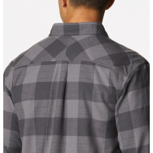 Chemise Flare Gun Stretch Flannel City Grey Twill
