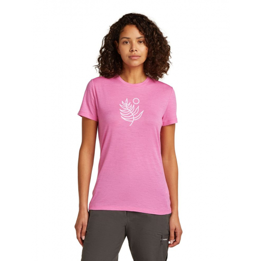 T-shirt Femme Merino 150 Tech Lite Fresh Fern Pop