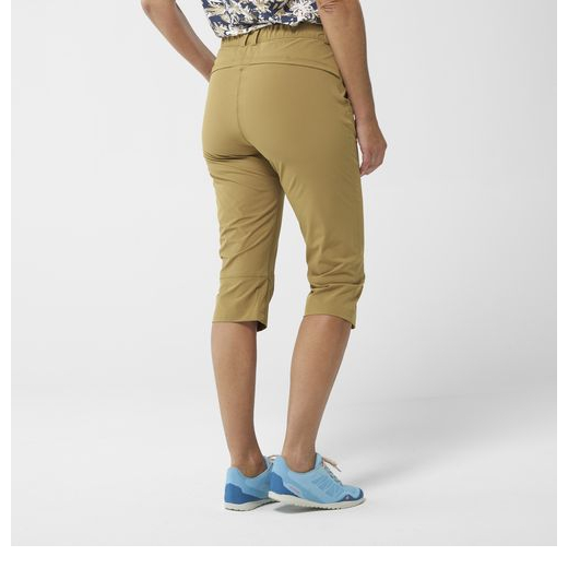 Pantacourt Active Stretch Knee Femme Gold Umber
