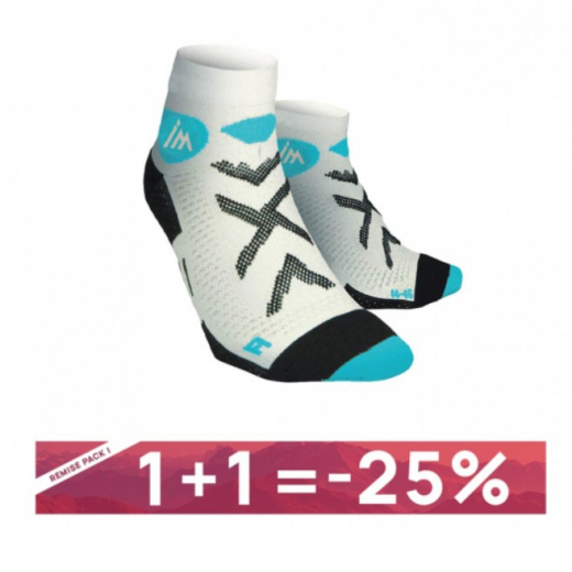 Chaussettes Trail Fast Bleu X1p - Chaussettes | Impulse Outdoor