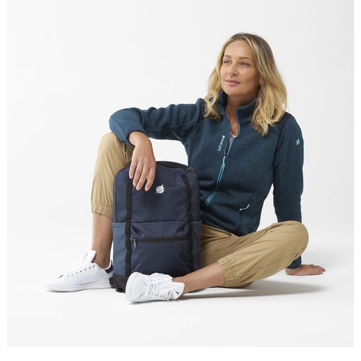 Polaire Cloudy Full Zip Femme Ink Blue