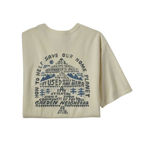 T-shirt How To Save Responsibili Birch White