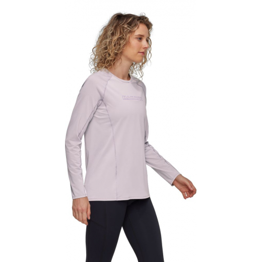 T-Shirt Femme Selun Longsleeve Logo Alpine Calamint