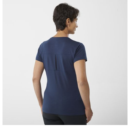 T-shirt Femme Imja Wool Saphir