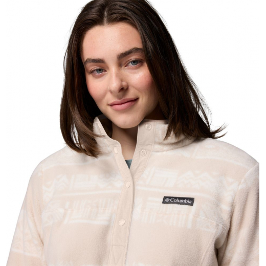 Polaire Femme Benton Springs Printed Dark Stone Deschutes Days
