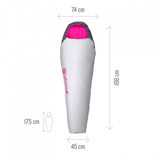 Active 10° Gris Plomb / Orchid Femme Droit - 2022