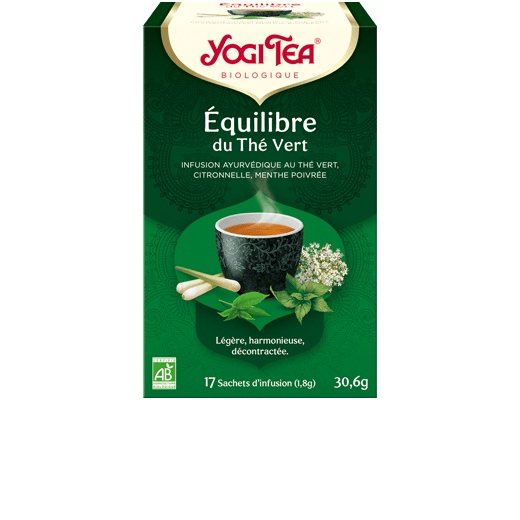THÉ ÉQUILIBRE DU THÉ VERT