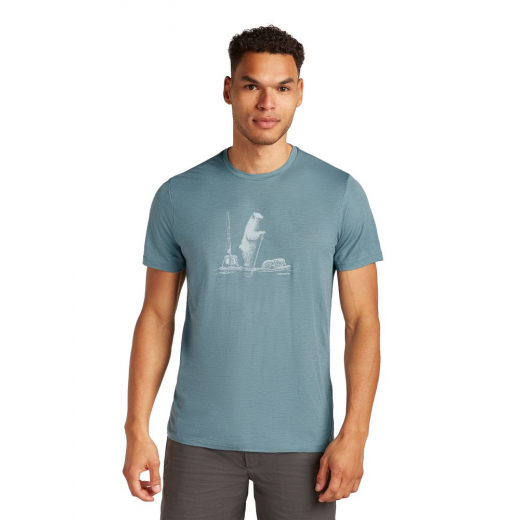 T-shirt Merino 150 Tech Lite Pol Paddle Blue Ash