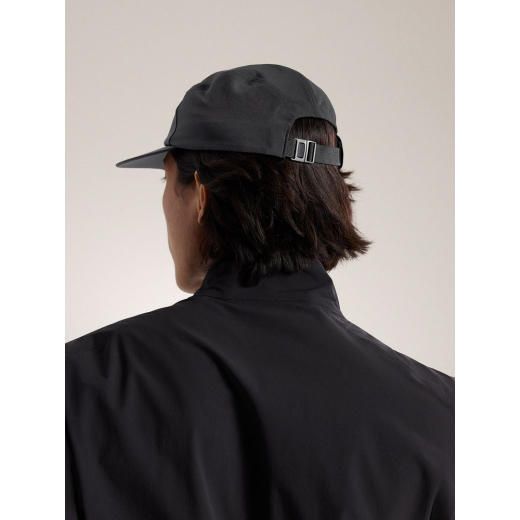 Casquette Gamma 5 Panel Black Artic Silk