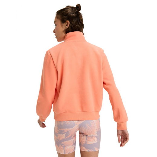 Polaire Femme Waves Of Warmth Half Zip Coral Chic