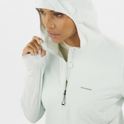 Sense Aero Hybrid Hz Hd Femme Misty Blue - Veste | Salomon