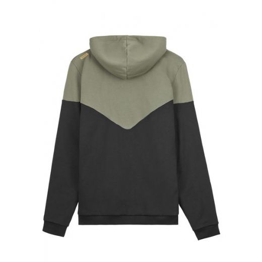 Sweat Basement Plush Zip Hoodie Dusty Olive