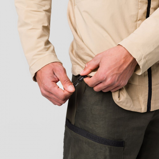 Veste Puez Hemp DST 2in1 Hybrid Quiksand