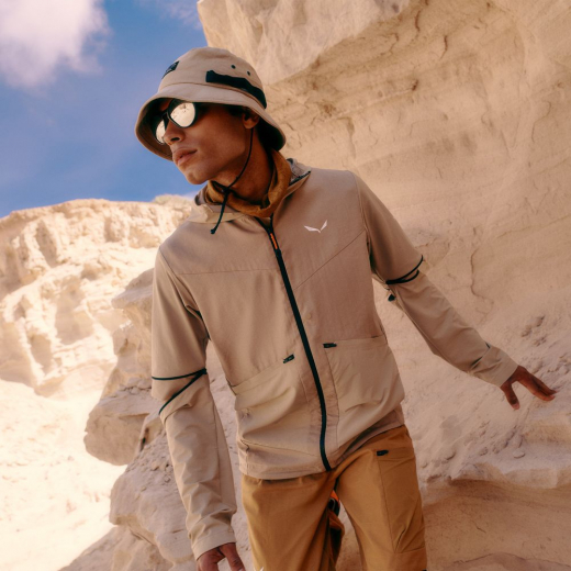 Veste Puez Hemp DST 2in1 Hybrid Quiksand