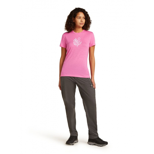 T-shirt Femme Merino 150 Tech Lite Fresh Fern Pop