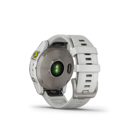 Epix Sapphire Titane Silver - Bracelet Blanc