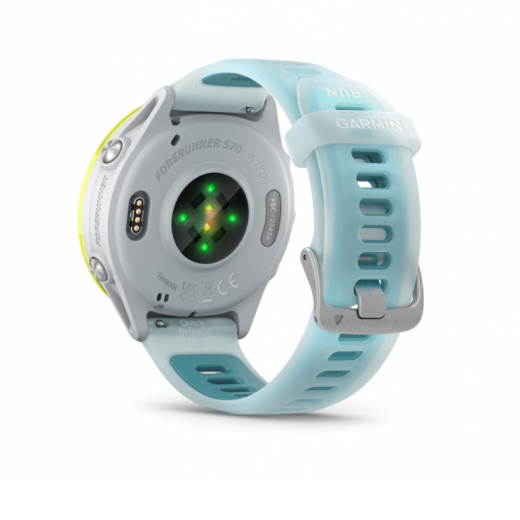 Forerunner 570 47MM WHITESTONE/AMP YELLOW