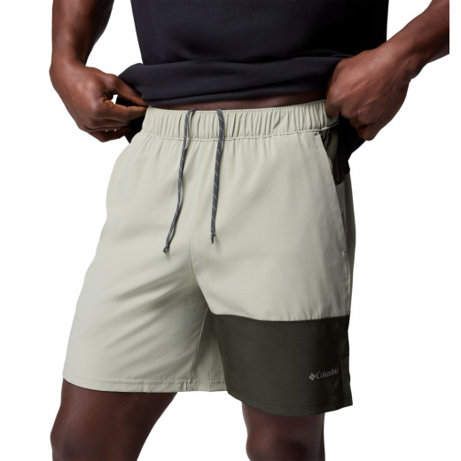 Short Columbia Hike Color Block Safari Green