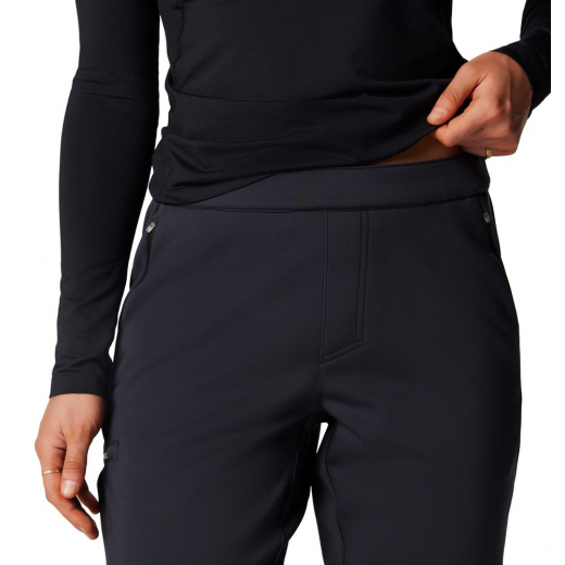 Pantalon Femme Vast Canyon High Rise Softshell Black - Pantalon