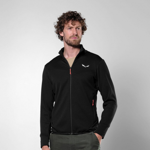 Veste Polaire Puez Waffle Hybrid Black
