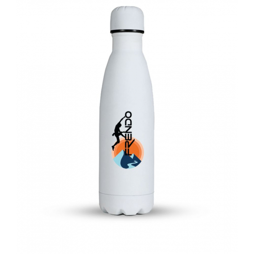 Gourde Isotherme 0,5L Soft Touch Blanc Escalade