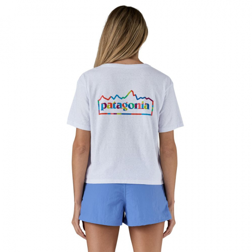 T-shirt Femme Unity Fitz Easy Cut Responsibili-tee White