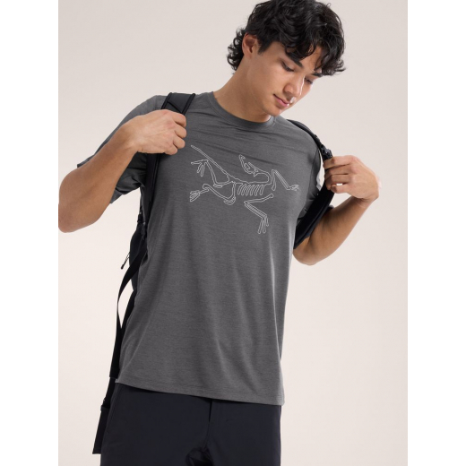 T-Shirt Cormac Logo Black Heather