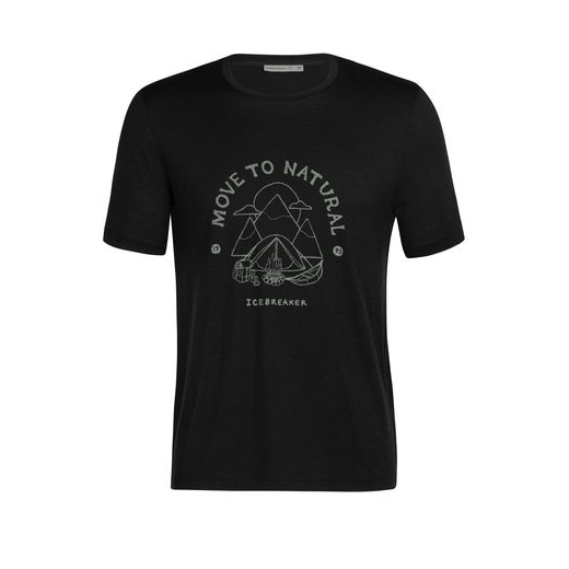T-shirt Tech Lite Ii Canopy Camper Black
