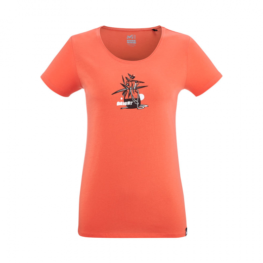 T-shirt Flower Tools Femme Coral Chrome