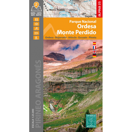 Parque Nacional De Ordesa Y Monte Perdido (2 Cartes) - Cartes | Alpina