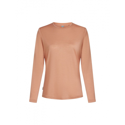 T-shirt Femme Long Merino 125 Cool-lite Sphere Iii Desert Sand