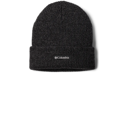 Bonnet Whirlibird Cuffed Black Graphite Marled Columbia