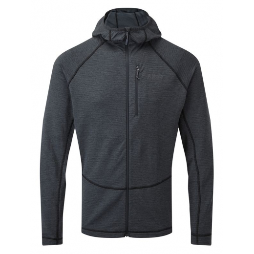Polaire A Capuche Filament Deep Black