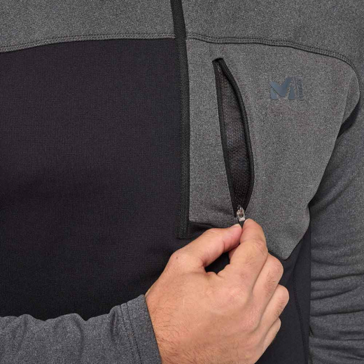 Polaire Seneca Tecno Zip Noir/tarmac
