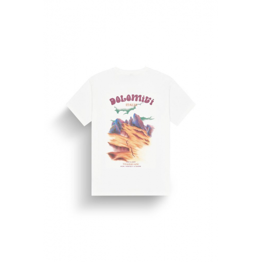 T-Shirt D&s Dolomiti Natural White