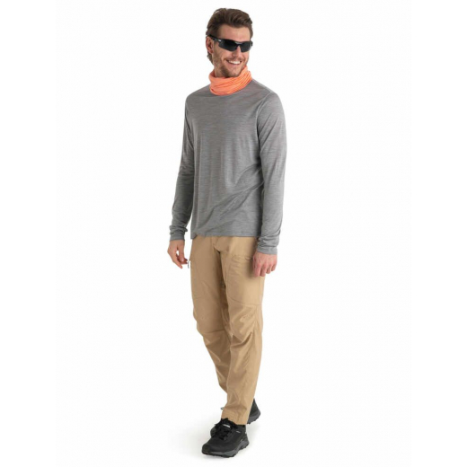 M Mer 125 Cool-lite Sphere Iii Ls T-shirt Metro Hthr - Tee Shirt Ml