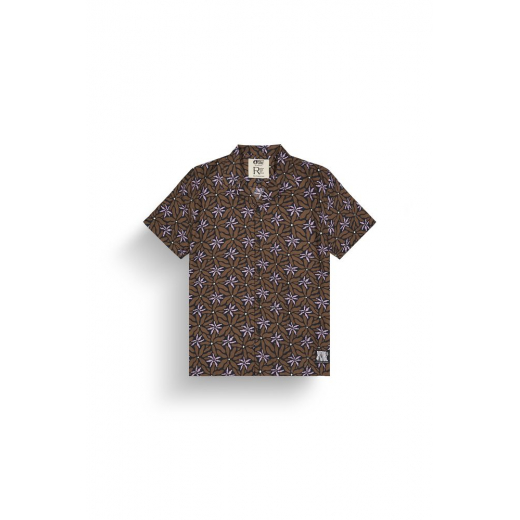 Chemise Mareeba Alpine Alps Print