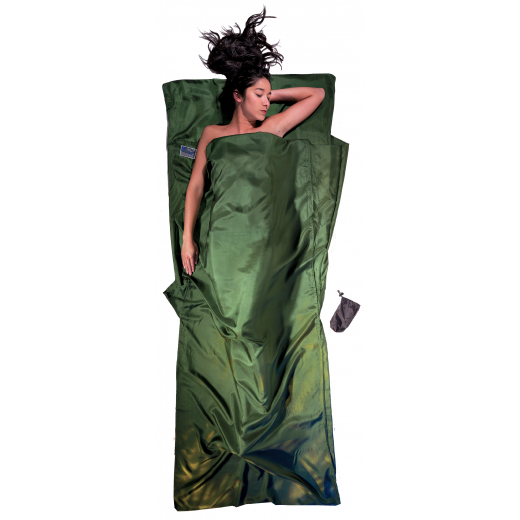 Drap De Sac Soie Rect Dark Olive
