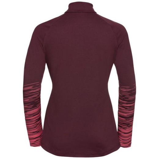 Pull Femme Sesvenna Graphic Col 1/2 Zip Winetasting