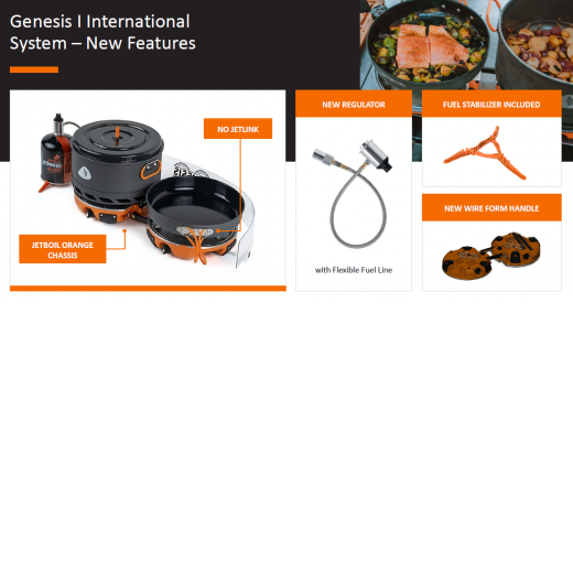 Réchaud Jetboil Genesis Regule
