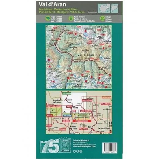 Val D'aran - Cartes | Alpina