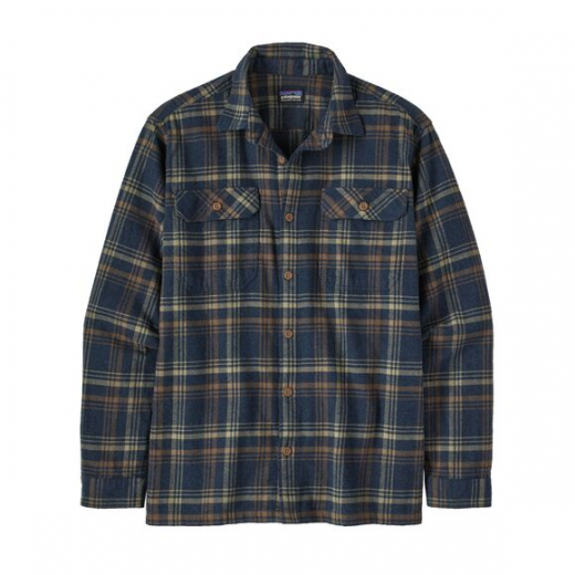 Chemise Fjord Flannel New Navy 