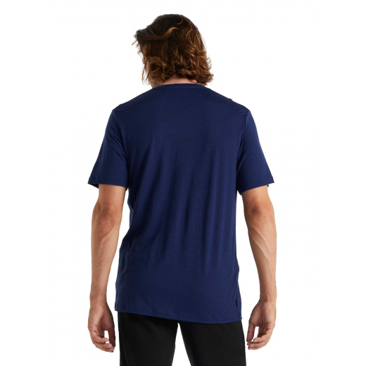T-shirt Tech Lite Ii Move To Natural Mountain Navy