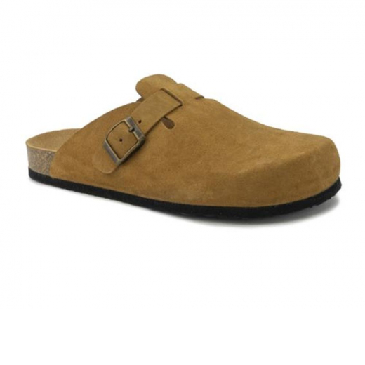 Chaussons Uma Suede Beige