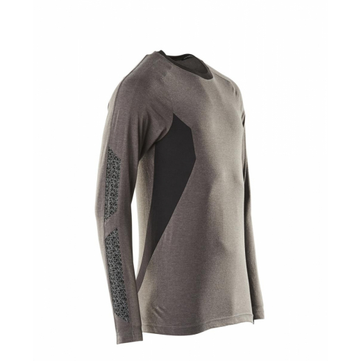 Tee-shirt Manches Longues Premium Gris - Travaux En Hauteur | Mascot