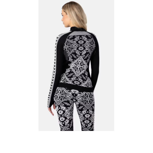 Saga Half Zip Black Kari Traa